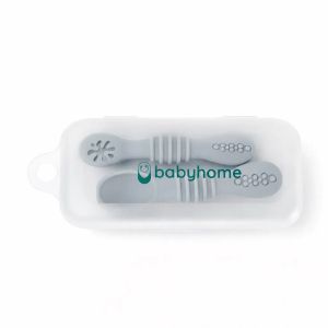 SEVI BEBE Силиконова чесалка и лъжичка 2 в 1 BR80