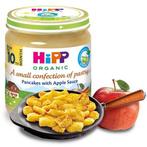 HiPP  БИО Бебешко пюре Палачинки с мус от ябълки 250г. 5100