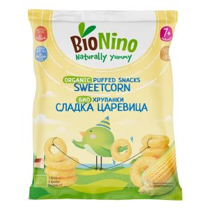 BioNino  БИО  снакс сладка царевица 30г.