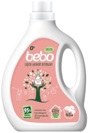 BEBO Течен еко перилен препарат- Sensitive, 1.8 l