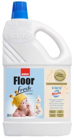 SANO MAXIMA Препарат за под Floor Fresh Home Baby Oat, 2 l
