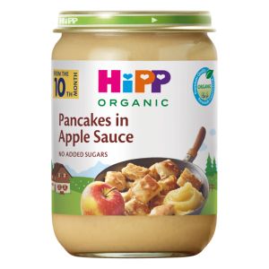 HiPP  БИО Бебешко пюре Палачинки с мус от ябълки 190г. 49002