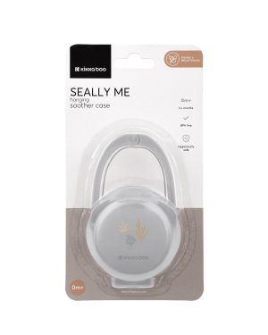 KIKKA BO Кутия за залъгалка Seally Me СИВА 31303010064