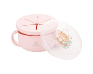 KIKKABOO Купа за снак 2в1 Savanna Pink 31302040129