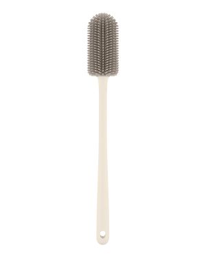 KIKKA BOO Сет четки за шишета 3 бр с поставка Platinum Silicone БЕЖОВИ 31302050050