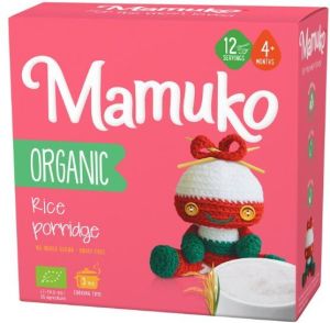 MAMUKO БИО Безглутенова каша ориз 4+мес. 200 г.