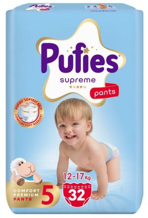 PUFIES   Supreme ГАЩИЧКИ  5 Junior, 12-17 kg, 32 бр.