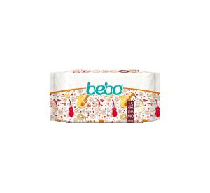 BEBO Влажни кърпички с екстракт от лайка 15 бр.