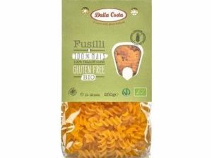  DALLA COSTA Био паста фусили от царевица без глутен 250г 150266