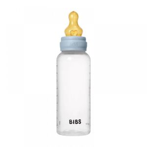 BIBS Бебешка Бутилка  Baby Blue 270мл Среден Поток Каучук 5017231