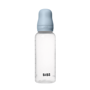 BIBS Бебешка Бутилка  Baby Blue 270мл Среден Поток Каучук 5017231