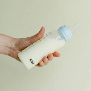 BIBS Бебешка Бутилка  Baby Blue 270мл Среден Поток Каучук 5017231