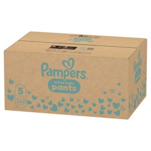 PAMPERS Active Baby Pants гащички размер 5 (11-17 кг), 164 бр. MSB