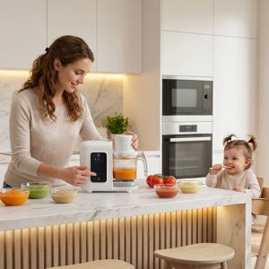 LORELLI  Уред за здравословна храна 7в1 HEALTHY BABY CHEF бял 1028027