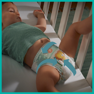 PAMPERS Active baby -Еднократни пелени, Размер 4 (7-14 кг.) JP 62 бр./пак.