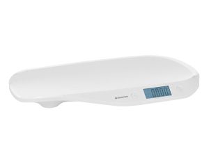 KIKKA BOO Цифрова везна за бебета Lyra White 31405010048