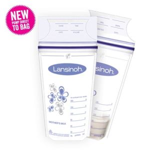 LANSINOH Пликчета за съхранение на кърма 50 бр.