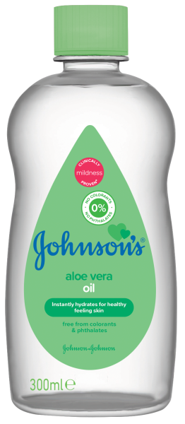  JOHNSON'S BABY Бебешко олио Алое вера, 300 мл.