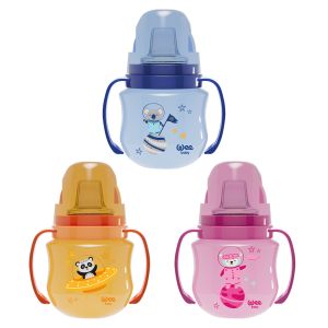 WEE BABY   Galaxy PP Преходна чаша с дръжки 125 мл. 753