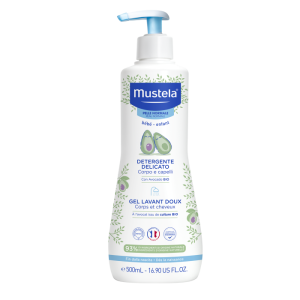 MUSTELA Normal skin Нежно измиващ гел за коса и тяло 500 мл. 5778