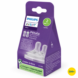 Philips  Avent  Биберон Natural Response - поток 2 капки /2 бр.