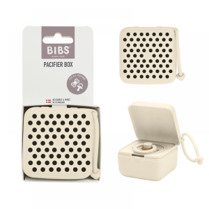 BIBS Кутия за Биберон Polka Ivory Black 420034216