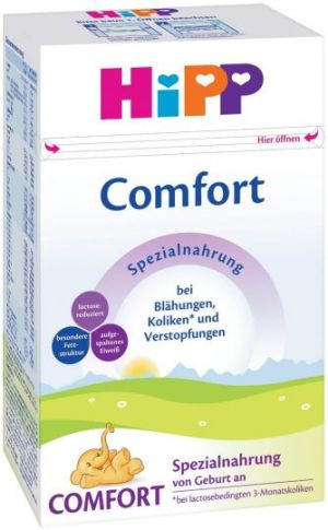 HIPP COMFORT Мляко за кърм. при колики, запек 0+м. 600 г