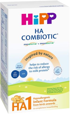 HIPP HA 1 COMBIOTIC Хипоалергенно мляко 0+ мес. 350г