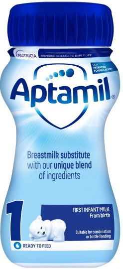  APTAMIL Pronutra 1 Готово мляко за кърмачета 0-6 мес. 200 мл