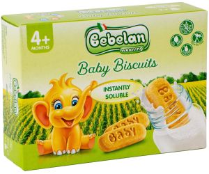 BEBELAN BABY BISCUITS Бързо разтворими бишкоти 4+ мес. 250 