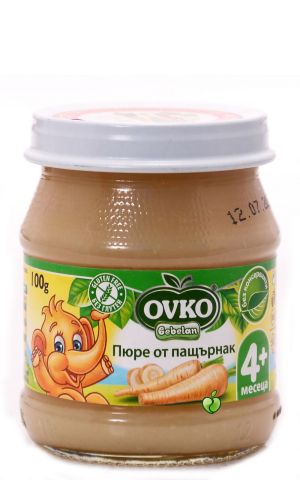 BEBELAN PUREE  Пащърнак пюре  4+ мес.100 гр