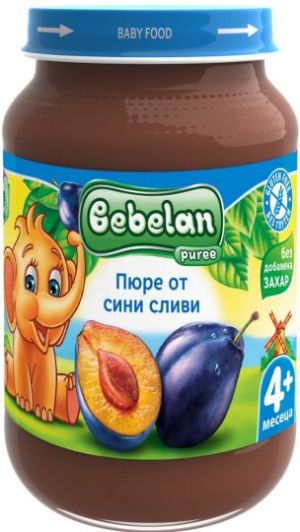 BEBELAN PUREE Сливи 4+ мес. 190 г