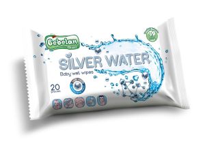 BEBELAN Влажни кърпи  със сребърна вода Silver Water 20бр.