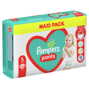 PAMPERS AKTIVE BABY ГАЩИЧКИ  5 (12-17 кг.)42 бр