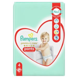 PAMPERS PREMIUM CARE ГАЩИЧКИ  4 (9-15 кг.) 38 бр