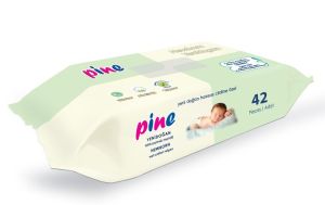 PINE  влажни кърпи NEWBORN 42бр