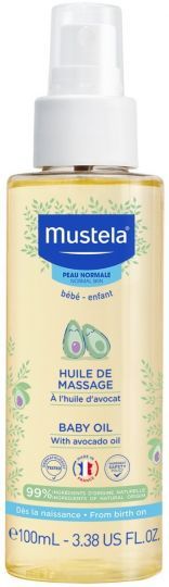 MUSTELA Normal skin Масажно олио-спрей за бебета/ деца 100мл /5860/