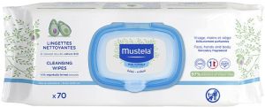 MUSTELA Normal skin Успокояващи влажни кърпи 70 бр. /5372/