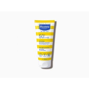 Mustela Слънцезащитен лосион за лице и тяло за бебета и деца SPF50+ 100 мл /6775/