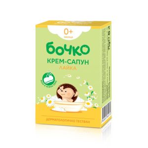 БОЧКО Крем-сапун с лайка 0+ 75 гр