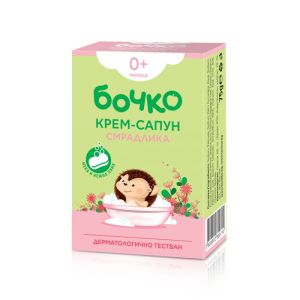 БОЧКО Крем-сапун смрадлика 0+ 75 гр