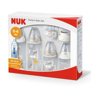 NUK FC Комплект шишета TEMPERATURE CONTROL 10 части НЕУТРАЛ   225.267