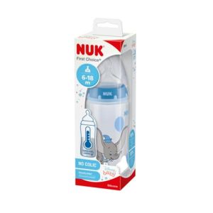 NUK FC Шише TEMPERATURE CONTROL 6-18м 300 мл DUMBO   741.998