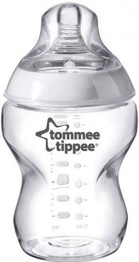 TOMMEE TIPPEE EASI-VENT РР Шише 260 мл с биберон 0+ мес  0019