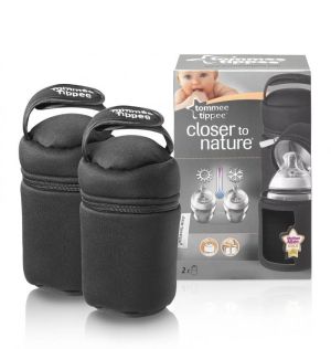  Tommee Tippee Термо чанта за шишета  2 бр  + дръжка   0076