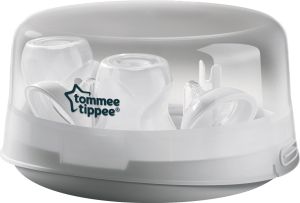 Tommee Tippee  Стерилизатор за микровълнова (шеше,бибер.,залъг.)  0058