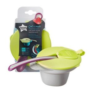 TOMMEE TIPPEE Купа за храна с капак и лъжица 0125