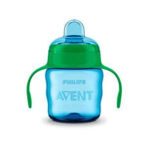 Philips AVENT Чаша за лесен преход с дръжки 200 мл ЗЕЛЕНА 0488.02