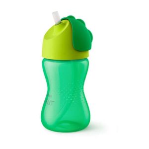 Philips AVENT Неразливаща се чаша със сламка 300 мл. 12+м. ЗЕЛЕНА  0521.01