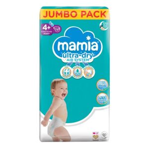  MAMIA пелени  4+ ( 9-20кг7) 8бр.